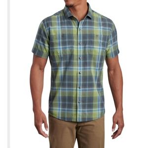 Kuhl Styk Mens Short Sleeve Button Down Shirt Size XL